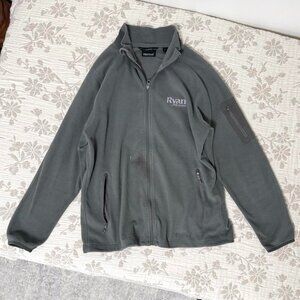 grey Marmot fleece jacket polartec full zip